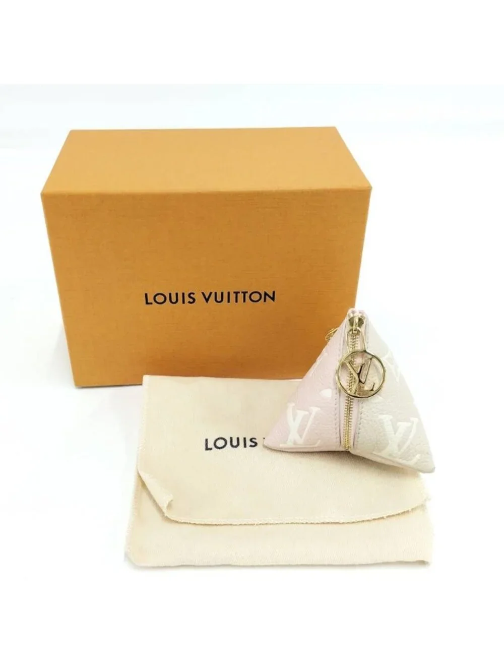 Louis Vuitton Berline Charm Pouch Monogram Empreinte Pink